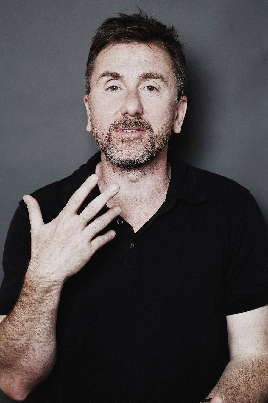 Tim Roth Fanning Himself Portrait