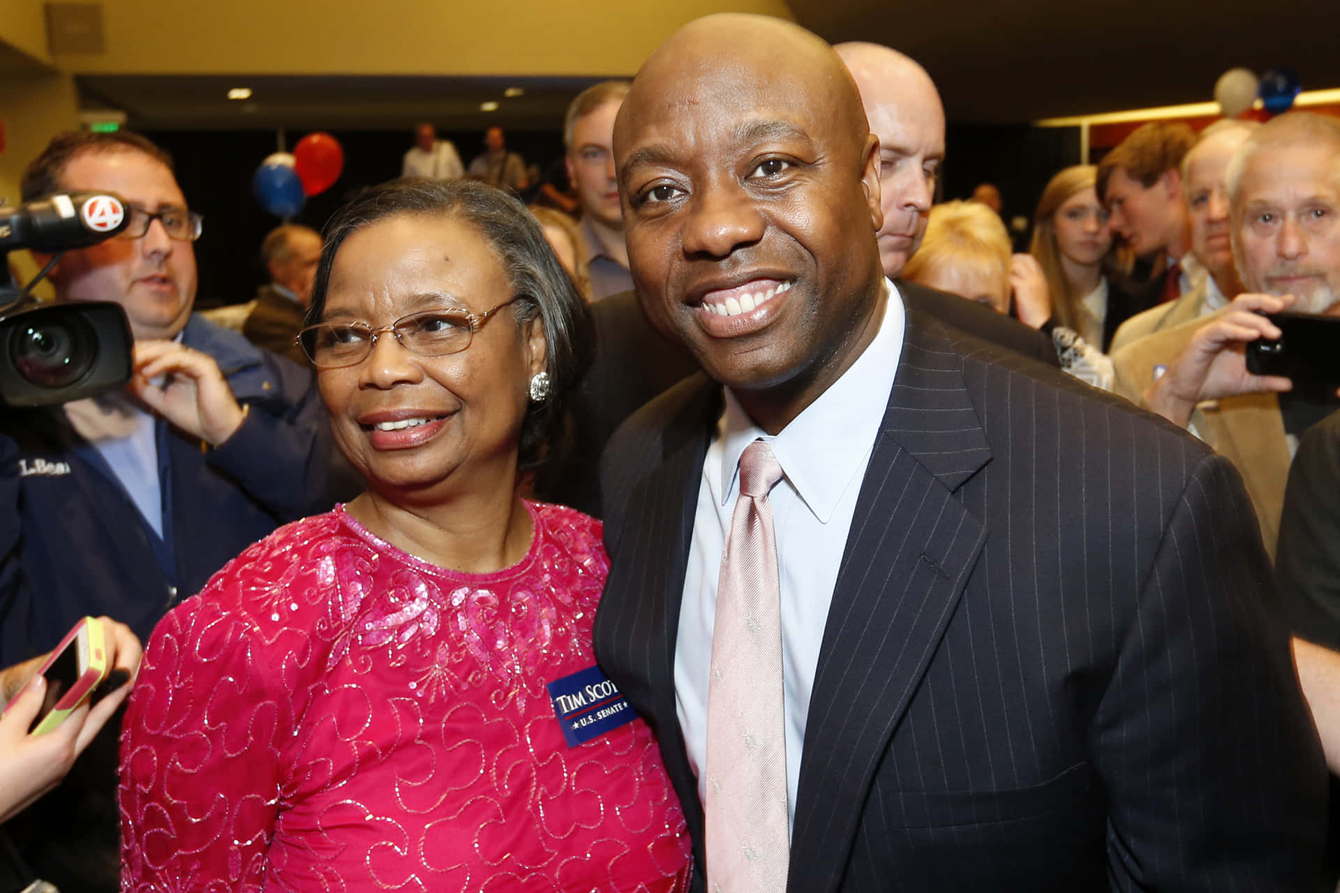 Tim Scott And His Mother