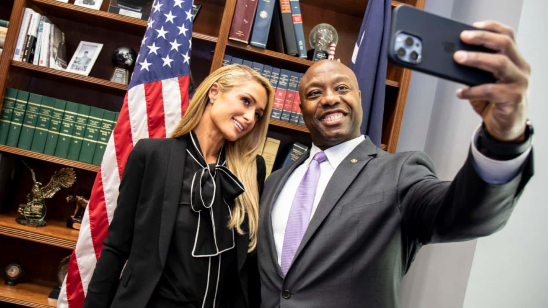 Tim Scott And Paris Hilton