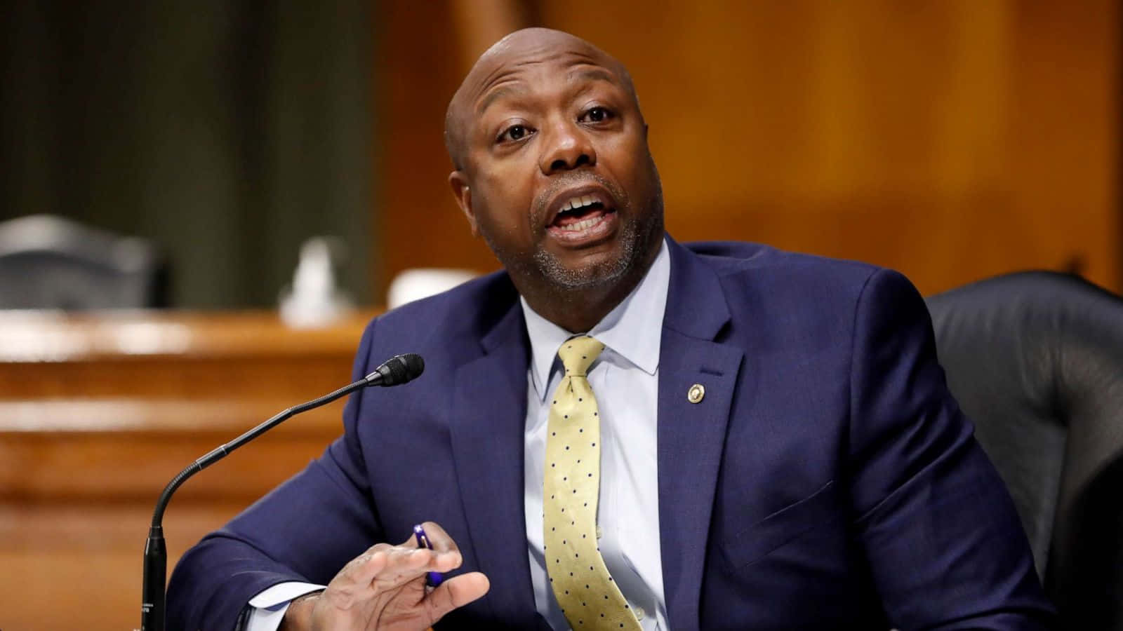 Tim Scott Stating His Opinion