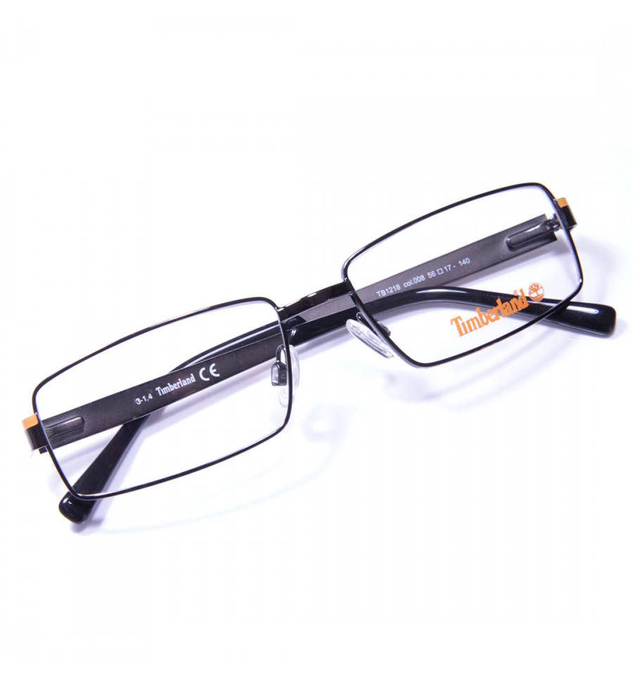 Timberland Eyeglasses Folded Black Temples Background