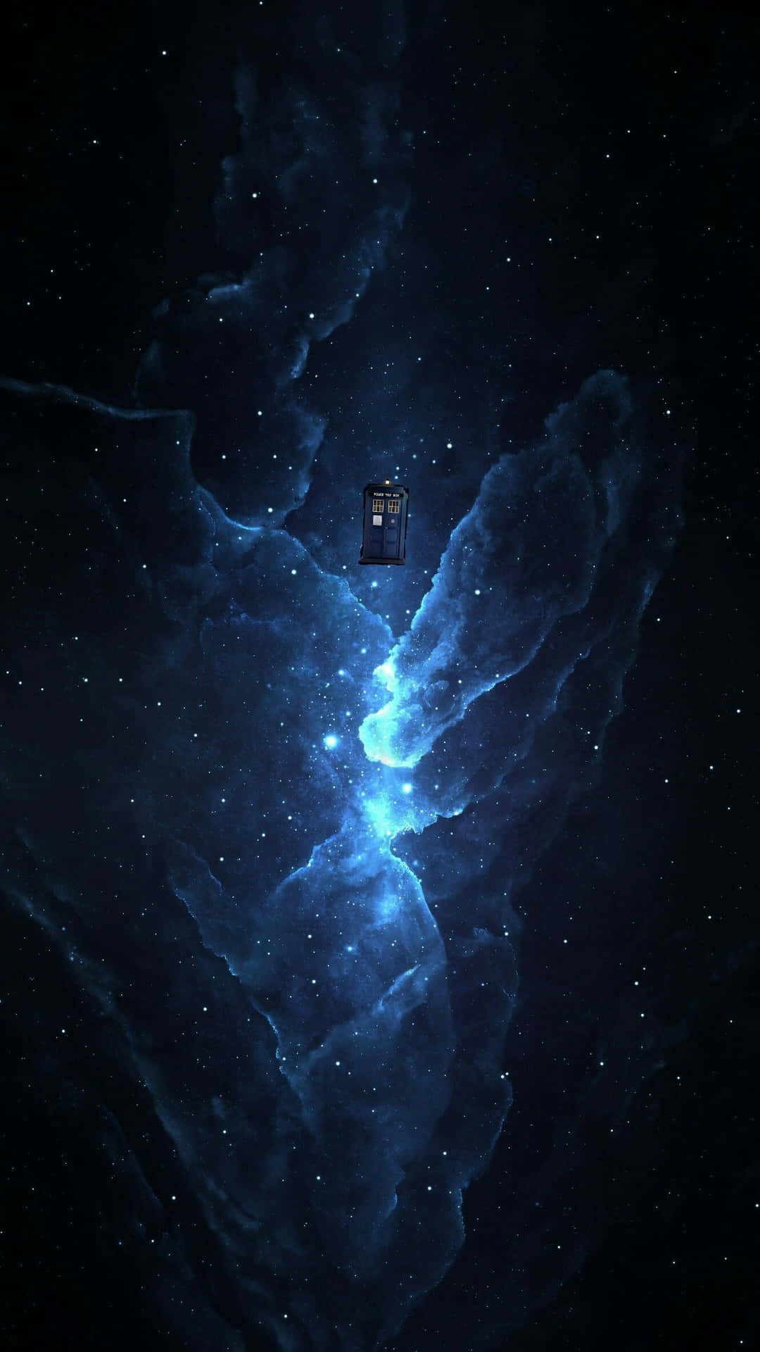 Time And Space Await In The Tardis Background