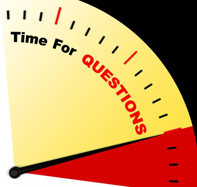 Time For Questions Meter Background