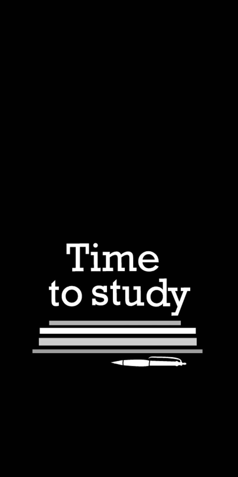 Time To Study Reminder Hd Phone