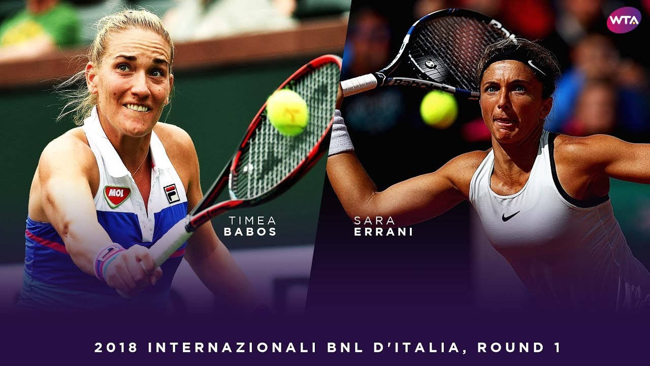 Timea Babos And Sara Errani Background