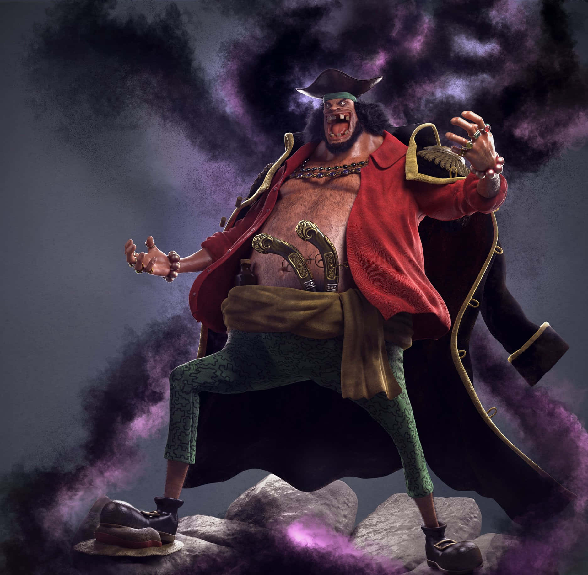 Timeless And Elegant Black One Piece Background