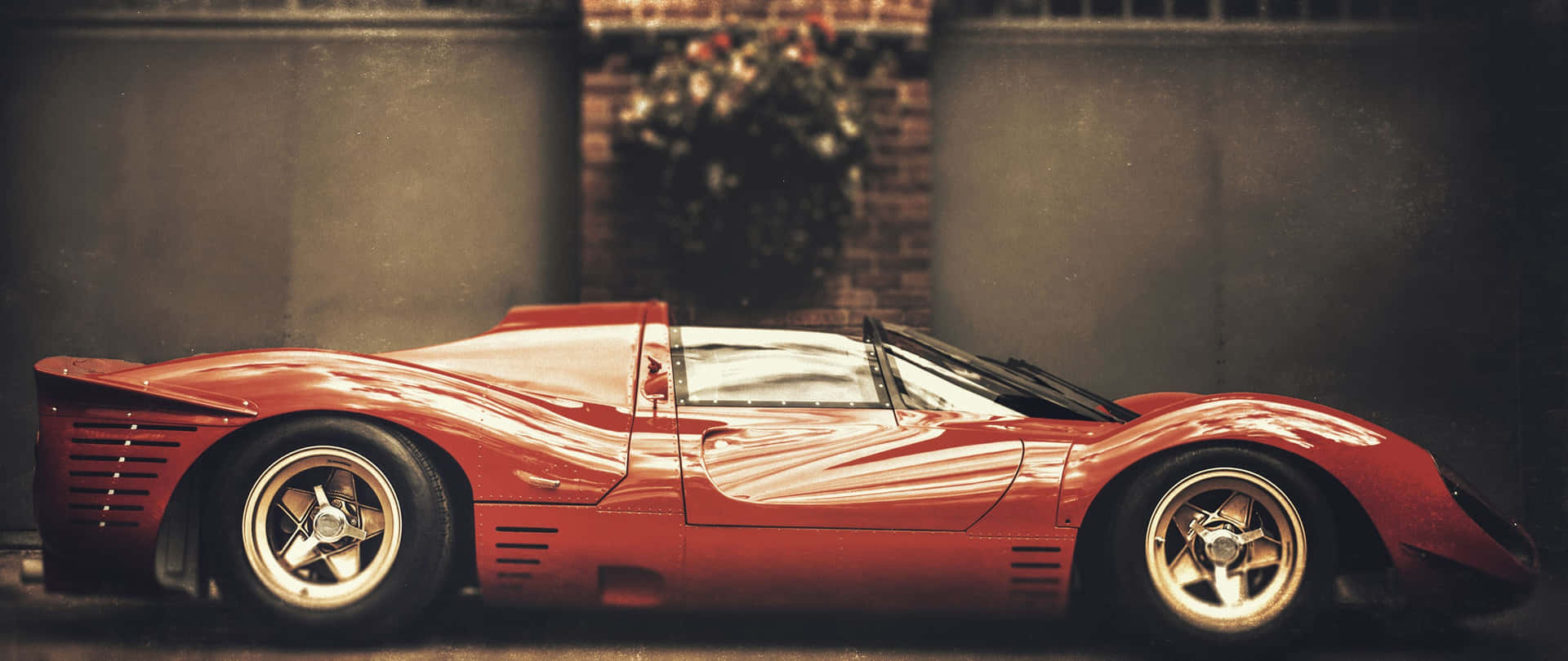 Timeless Beauty In Sportscar Excellence Background