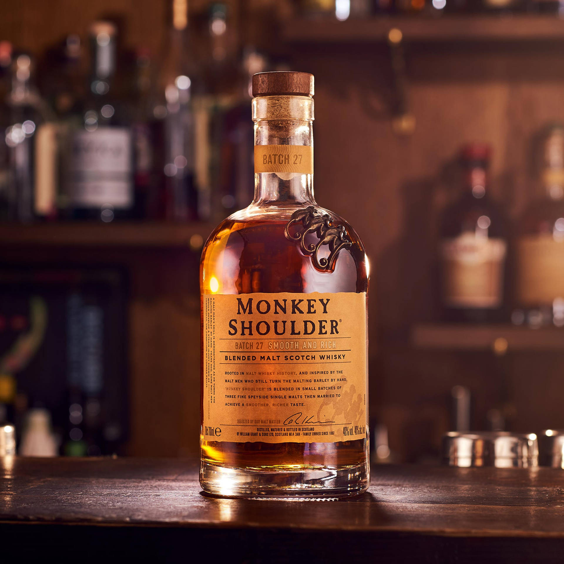 Timeless Choice Of Drink Monkey Shoulder