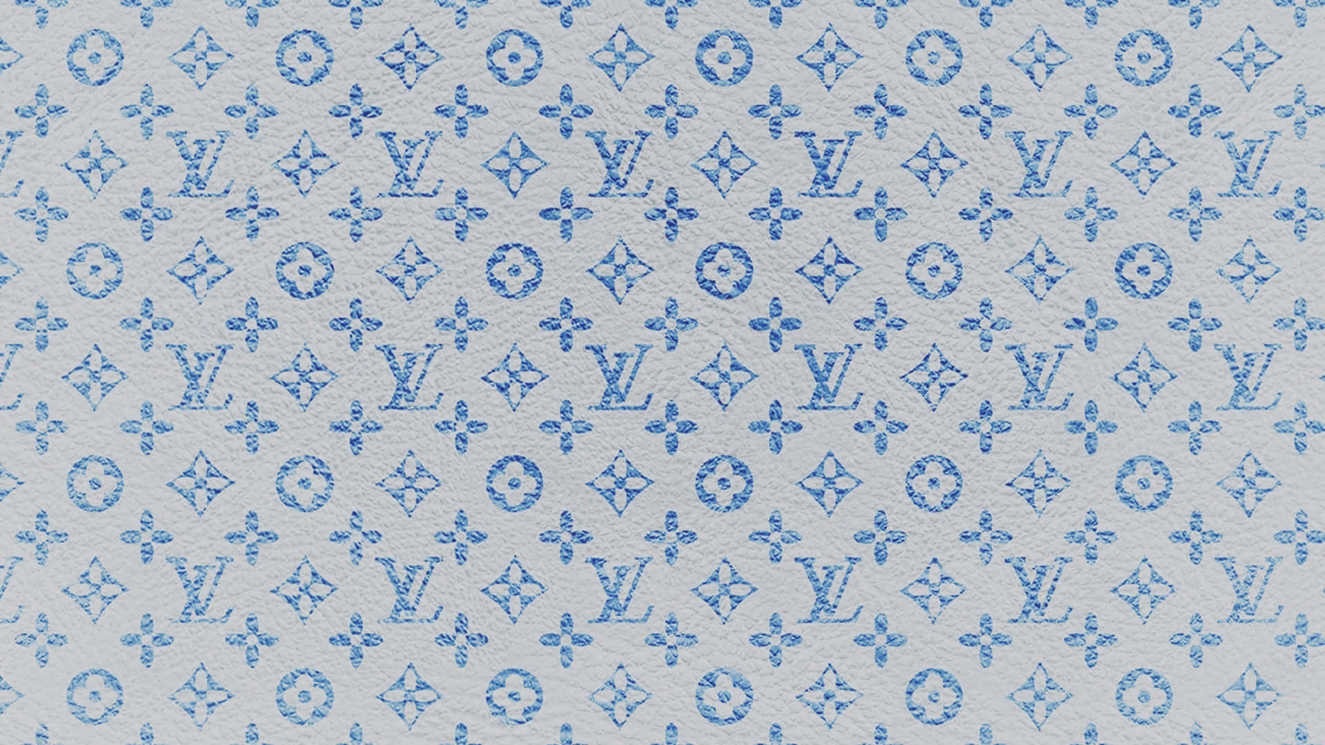 Timeless Luxury - Louis Vuitton Blue Background