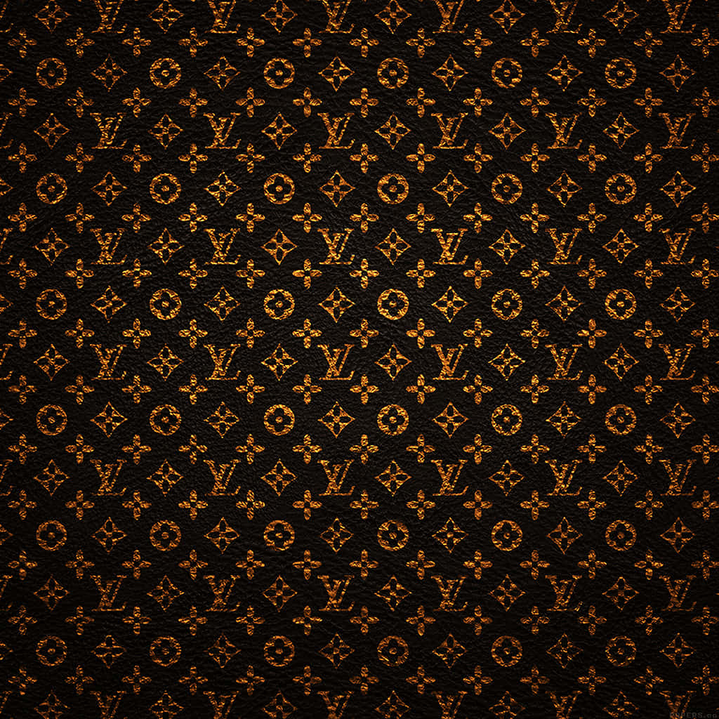 Timeless Luxury Style With The Louis Vuitton Pattern Background