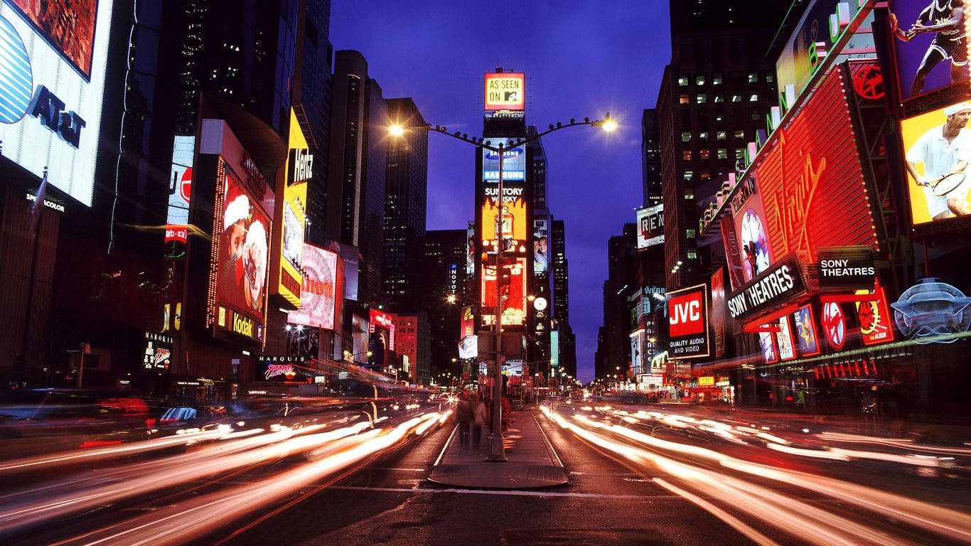 Times Square Night View