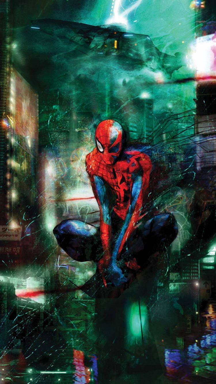 Timestorm Art Spider Man Iphone