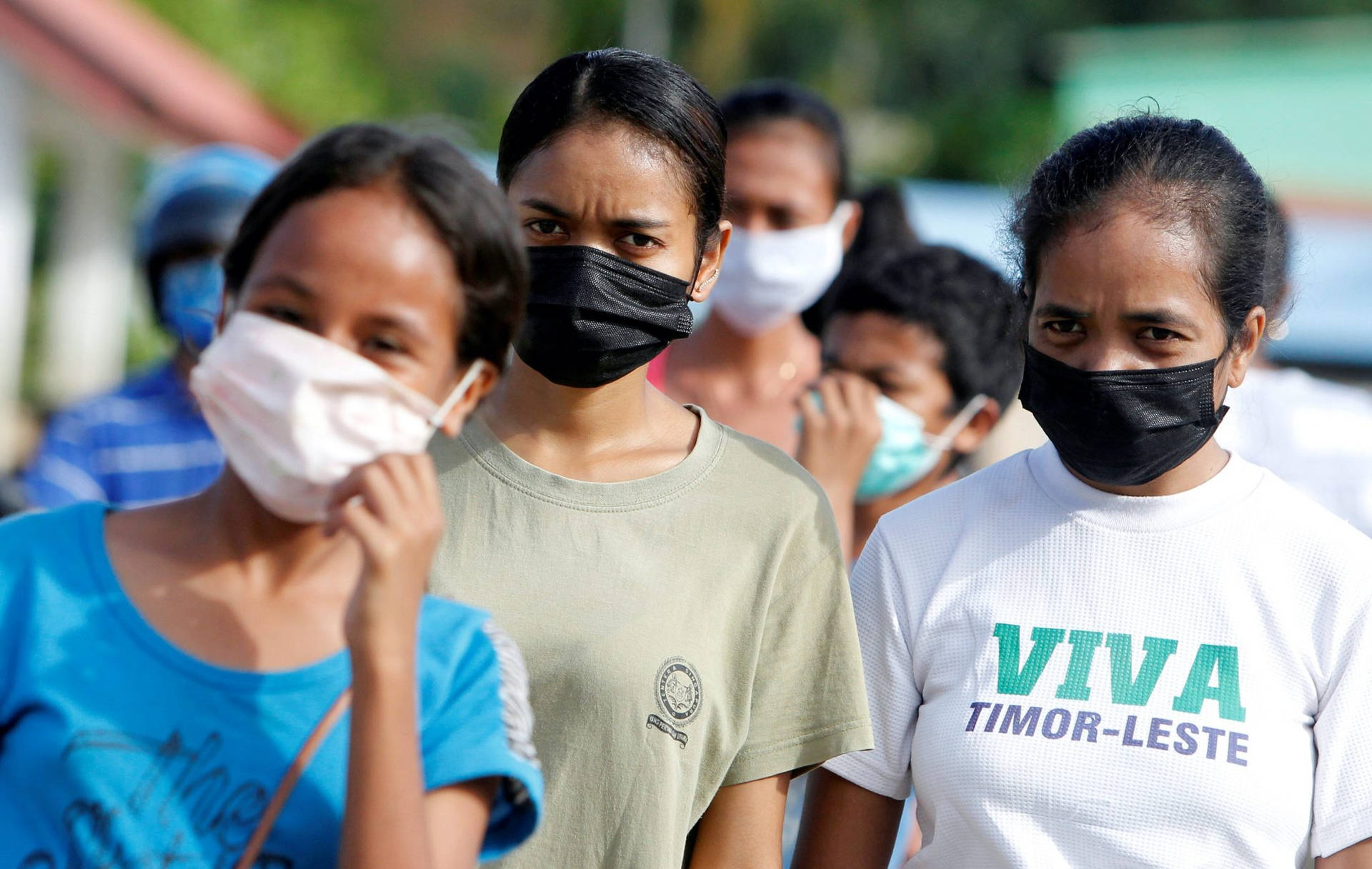 Timor Leste People Wearing Mask