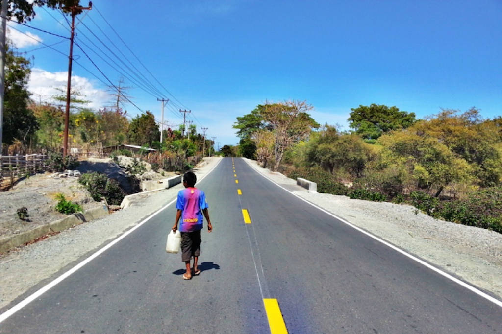 Timor Leste Road Background