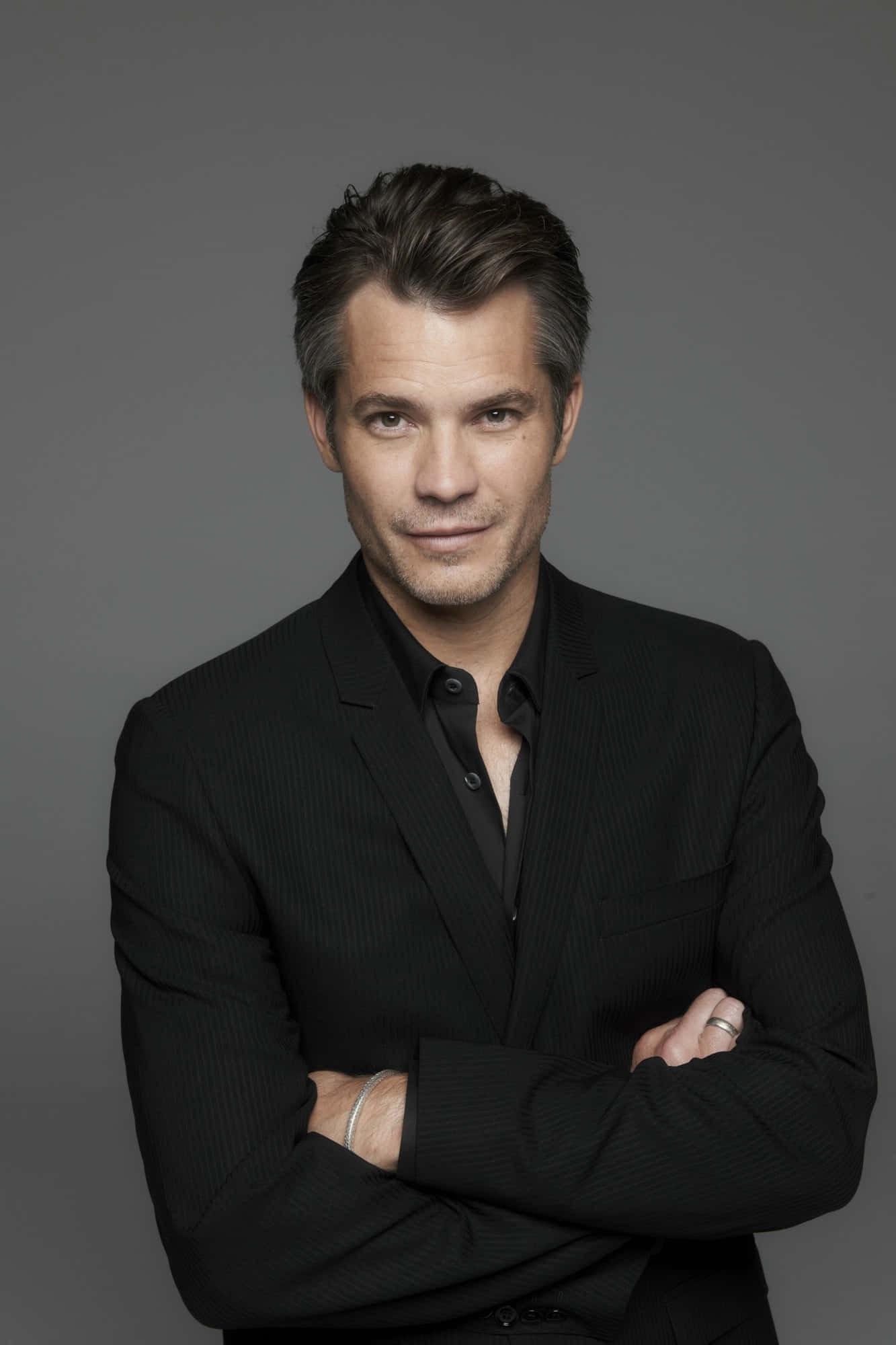 Timothy Olyphant Striking A Confident Pose