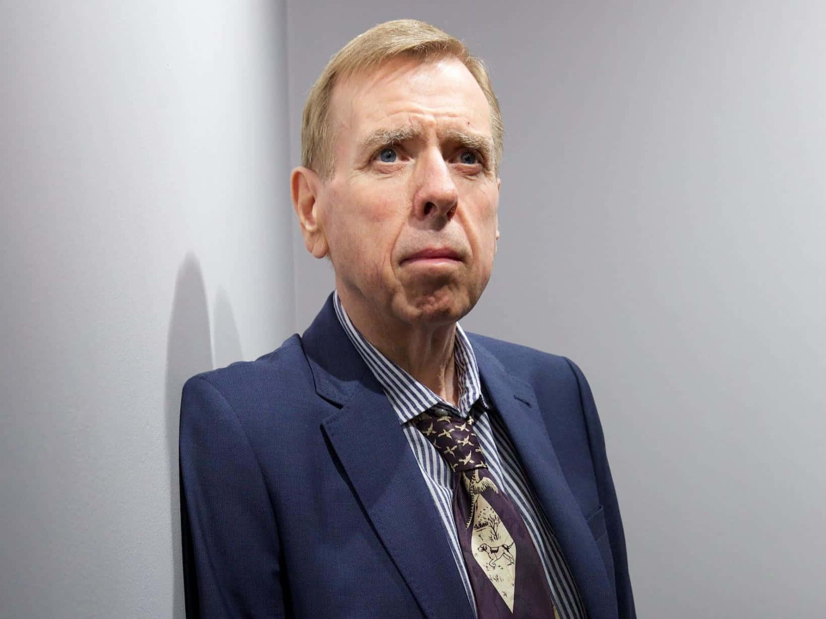 Timothy Spall At A Film Event Background