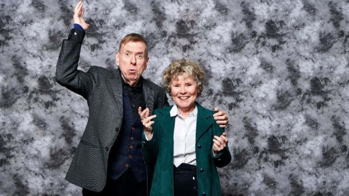Timothy Spall At A Glamorous Event Background