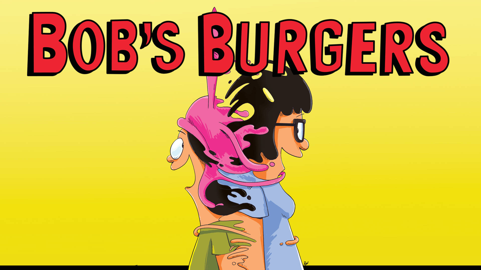 Tina And Louise From Bobs Burgers Background
