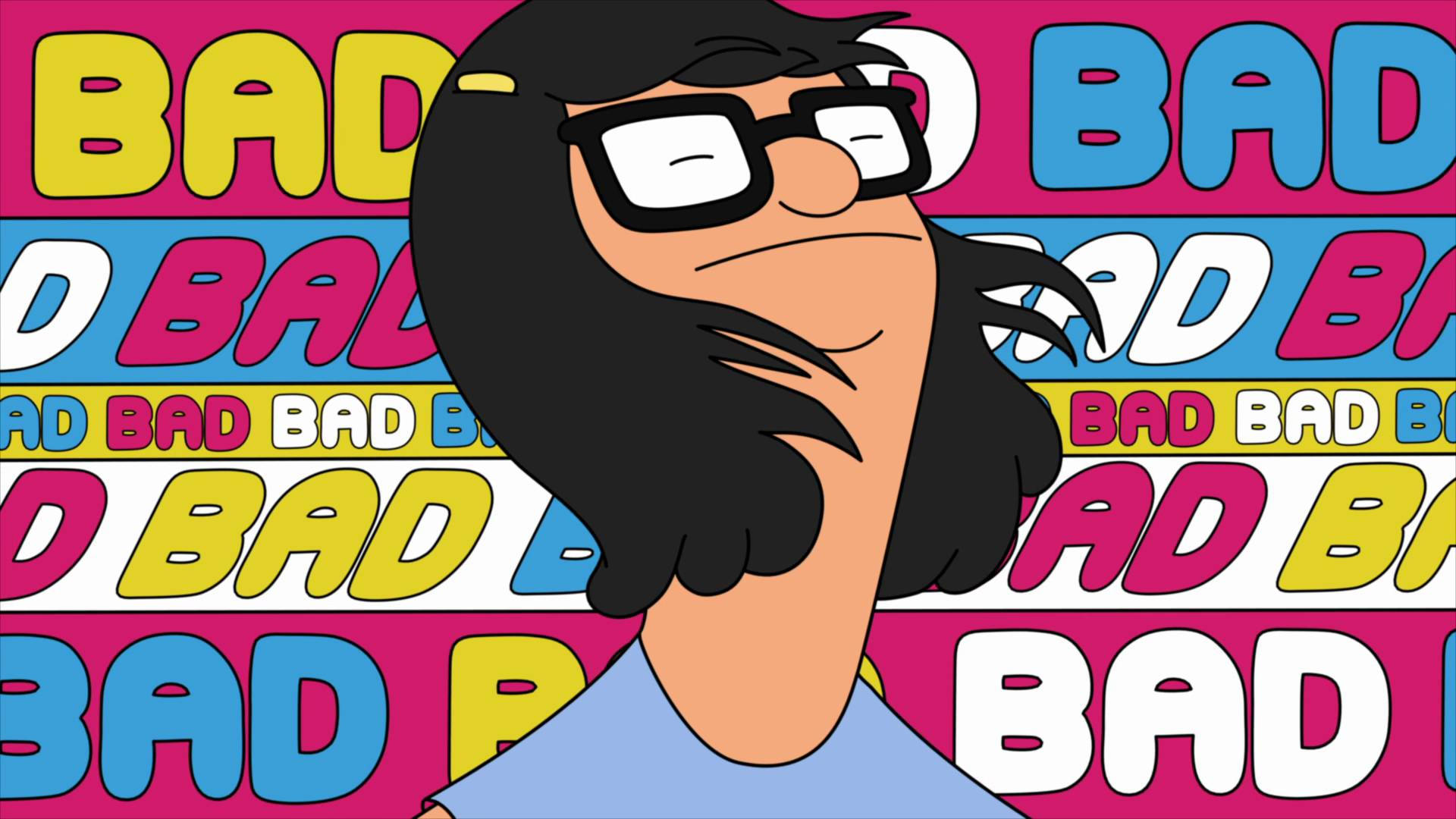 Tina Belcher Showcasing Her Unique Personality In A Classic Pose. Background