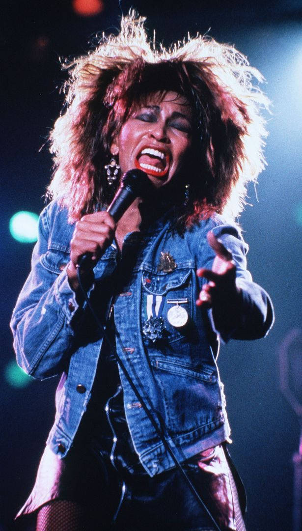 Tina Turner American Pop Icon 1985 Background