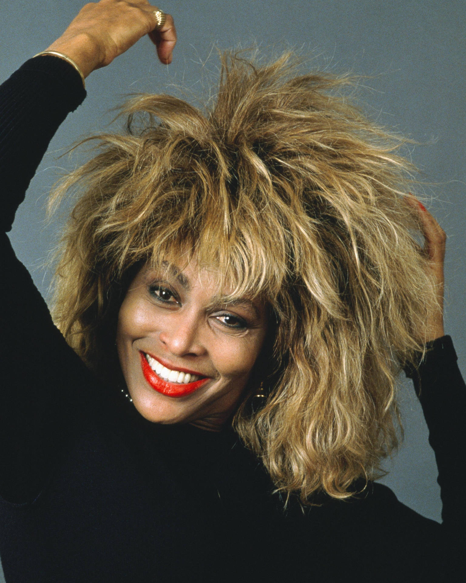 Tina Turner American Singer Icon Background