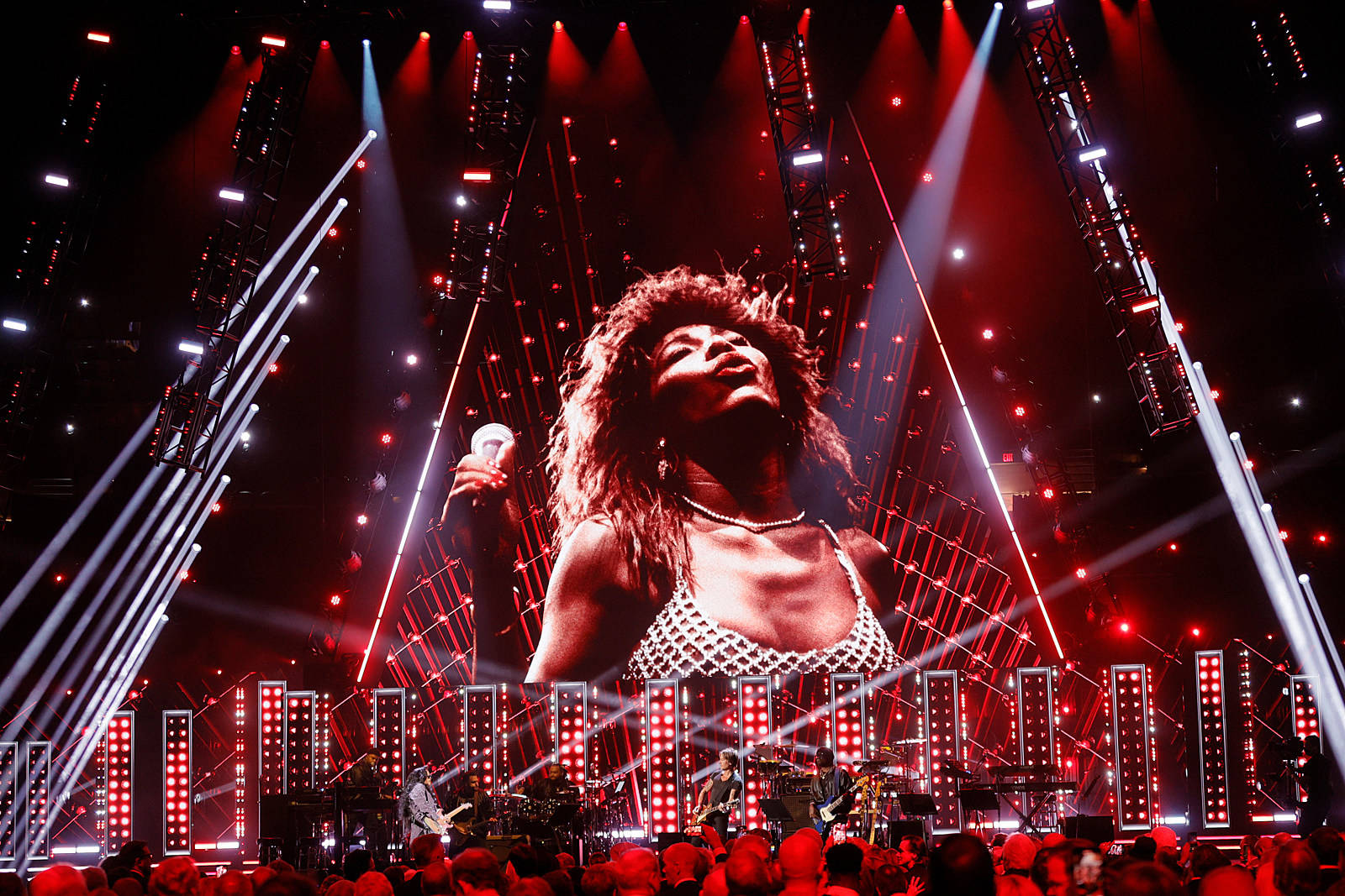 Tina Turner Icon Tribute Rock Hall Ceremony Background