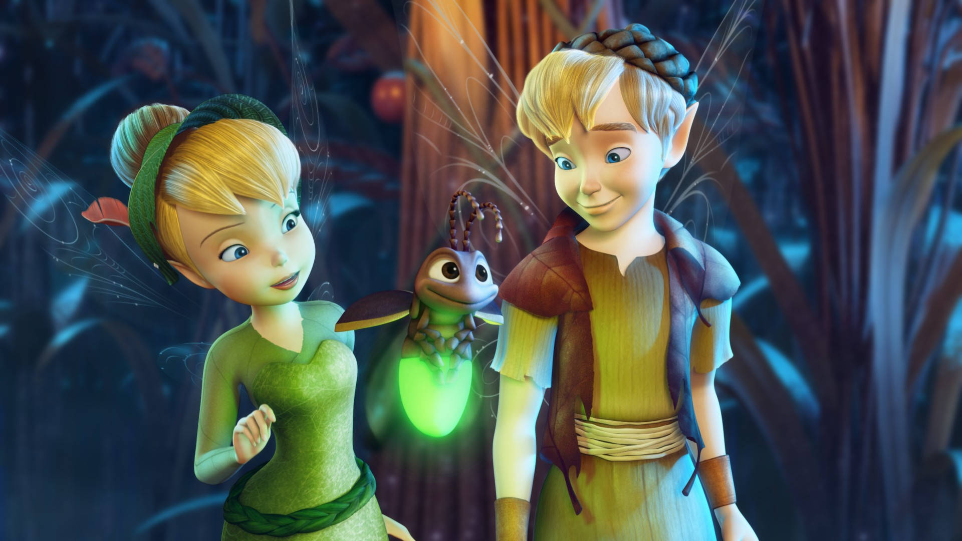 Tinker Bell And Terence Background