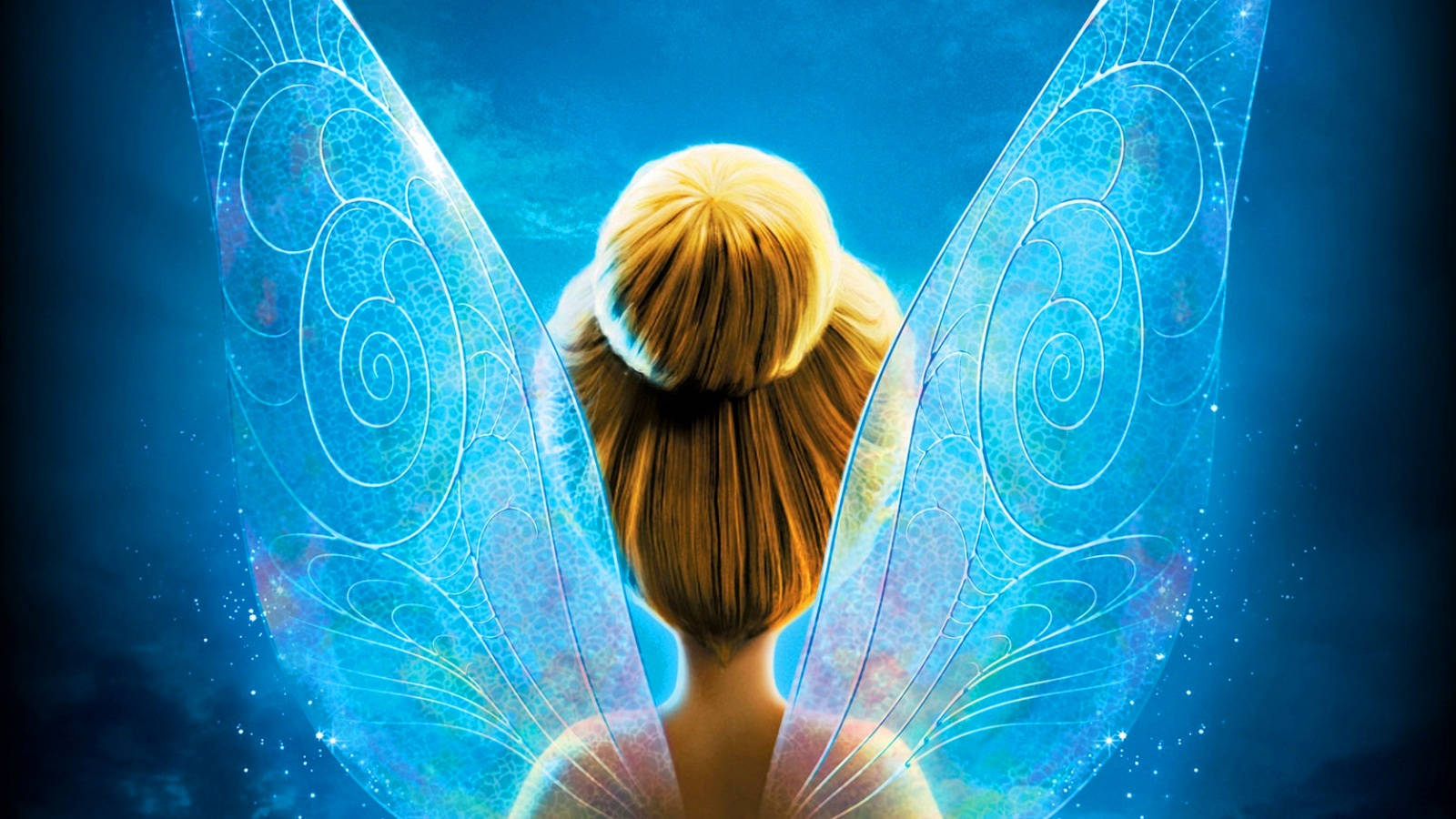 Tinker Bell Glowing Wings Background