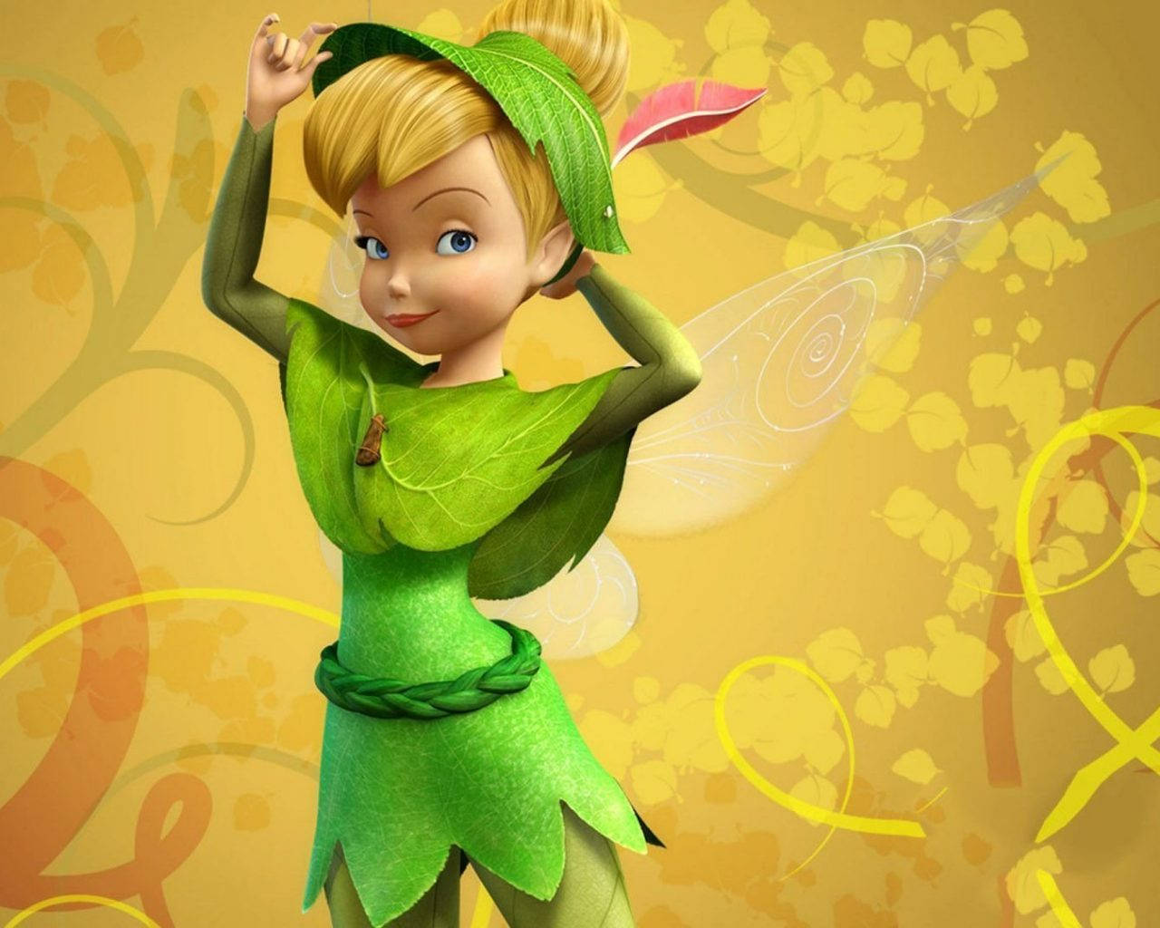 Tinker Bell Peter Pan Costume Background