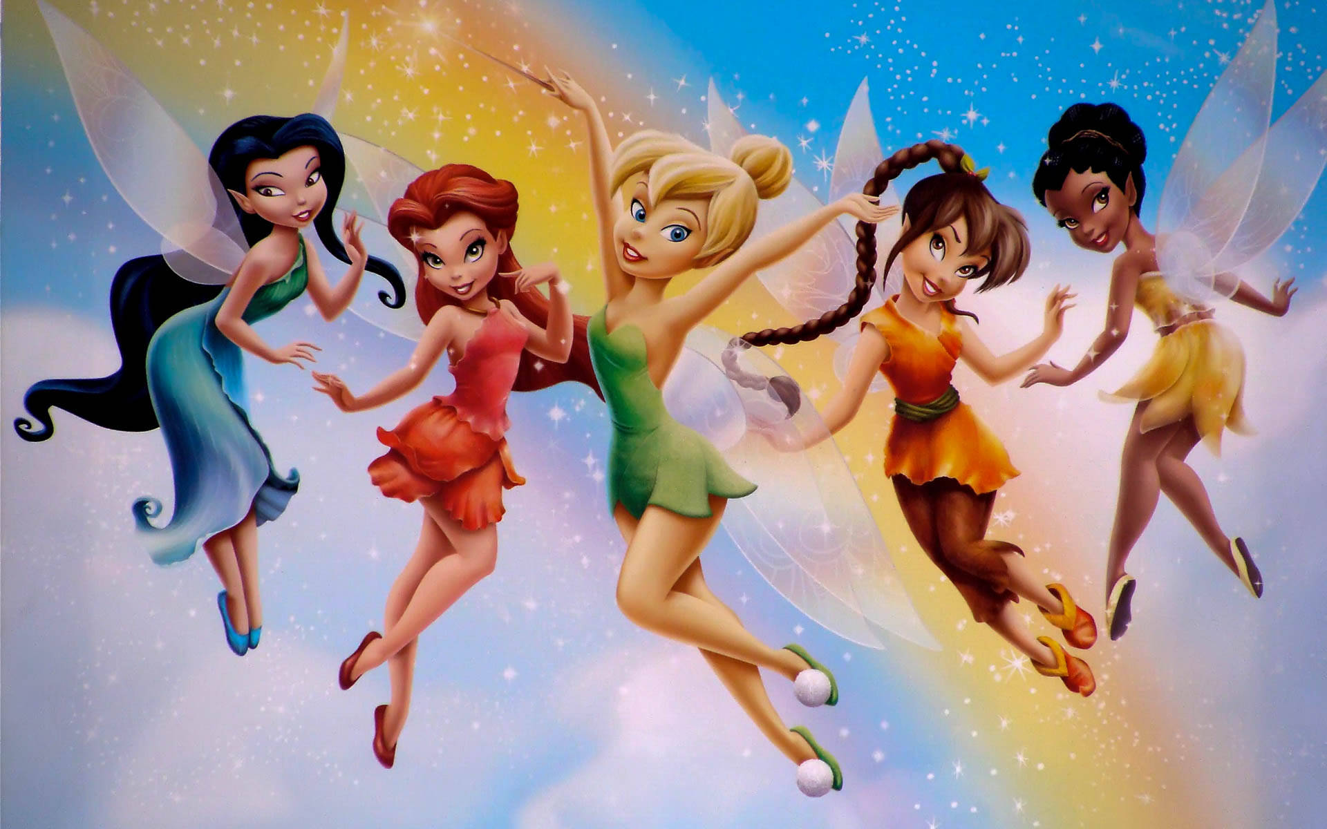 Tinker Bell The Fairy Squad Background