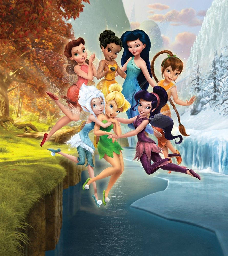 Tinkerbell And Her Friends Background
