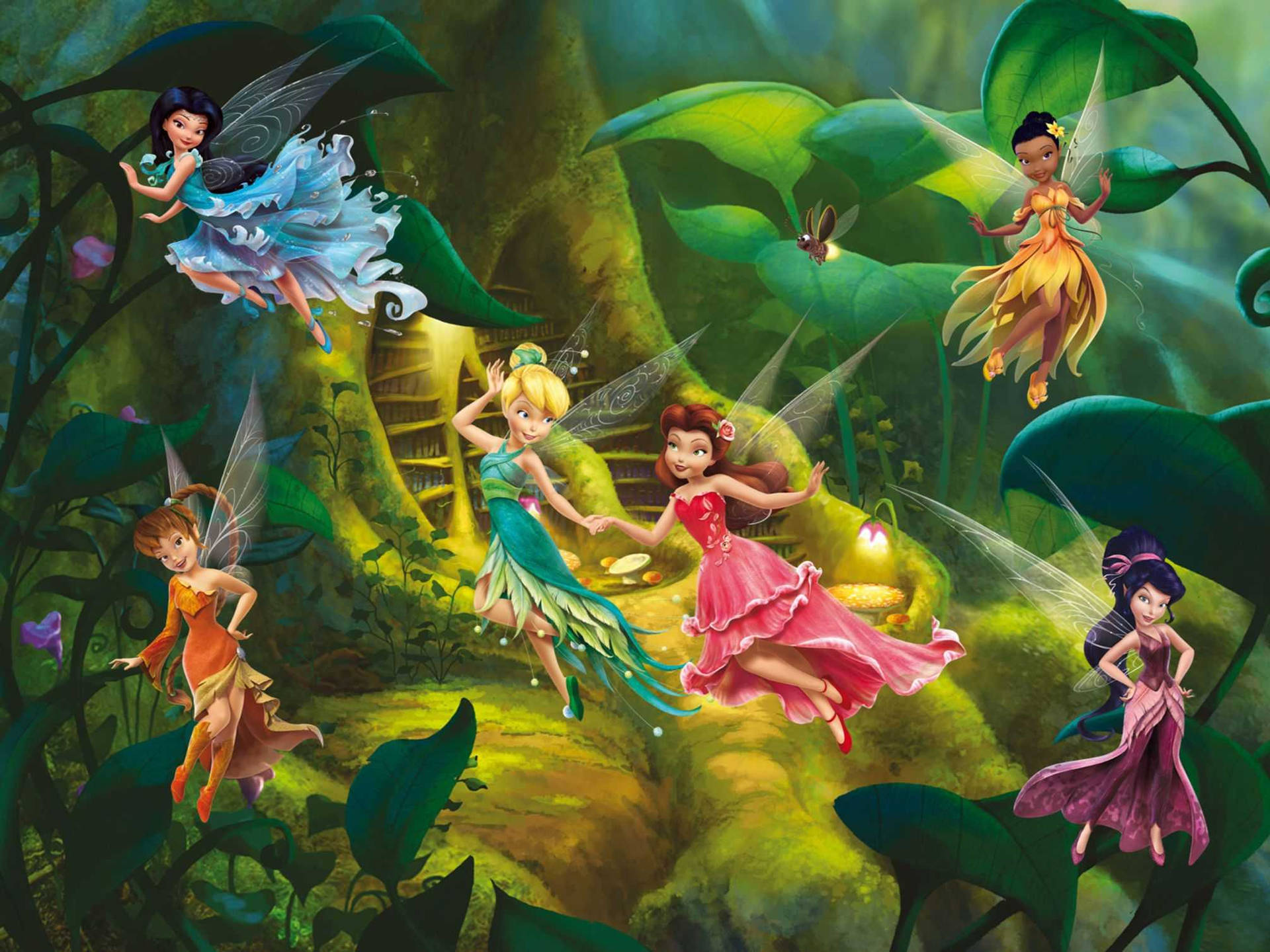 Tinkerbell Fairy And Friends