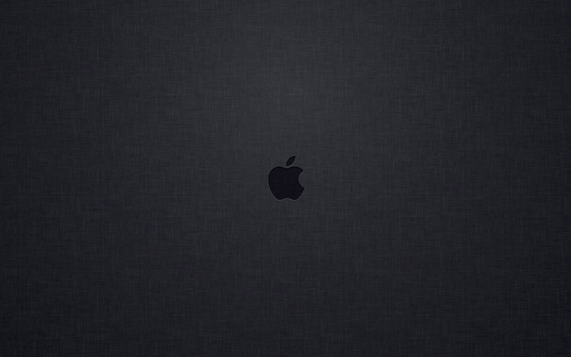 Tiny Apple Logo Black Mac