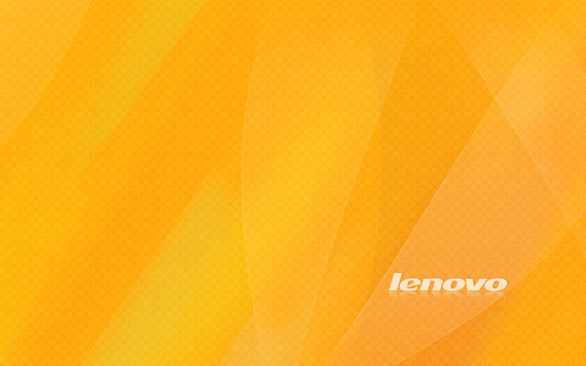 Tiny Circles Yellow Lenovo Official Background