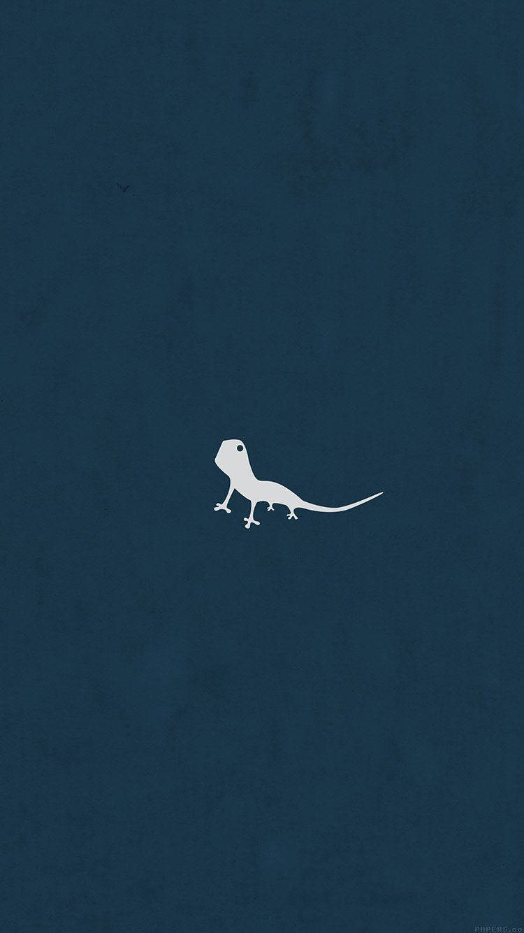 Tiny Lizard Simple Iphone Background