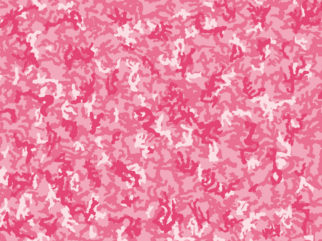 Tiny Pink Camo Prints Background