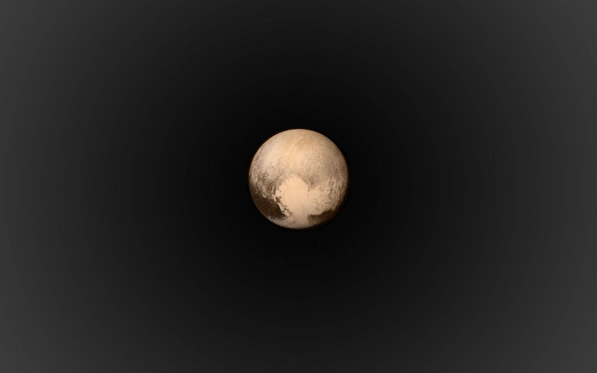 Tiny Planet Pluto Background