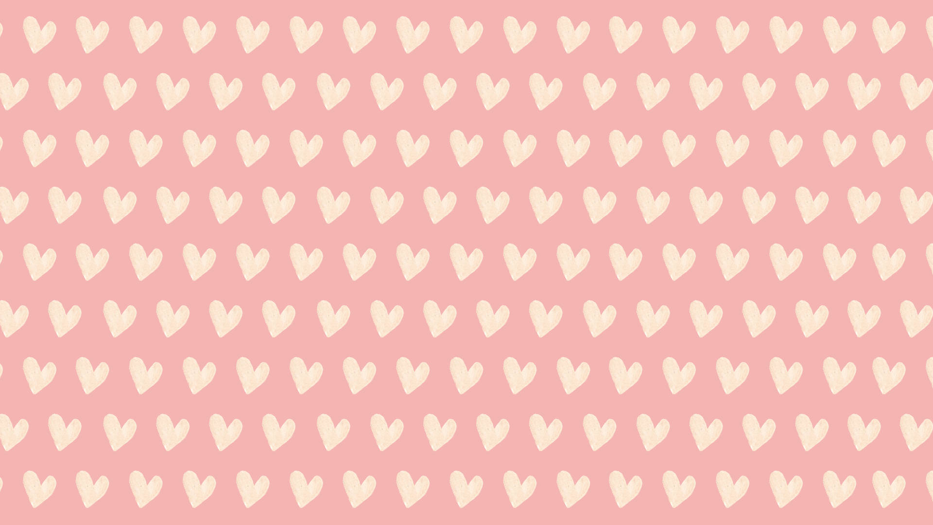 Tiny White Hearts Valentines Day Desktop Background