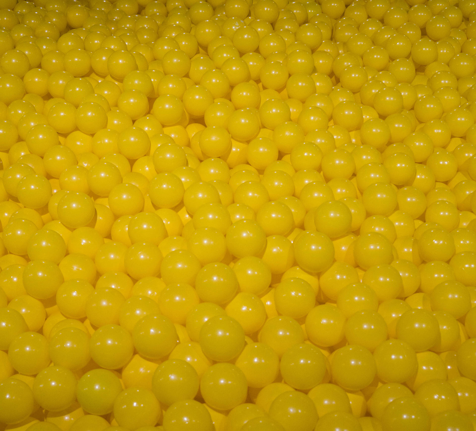 Tiny Yellow Balls Background