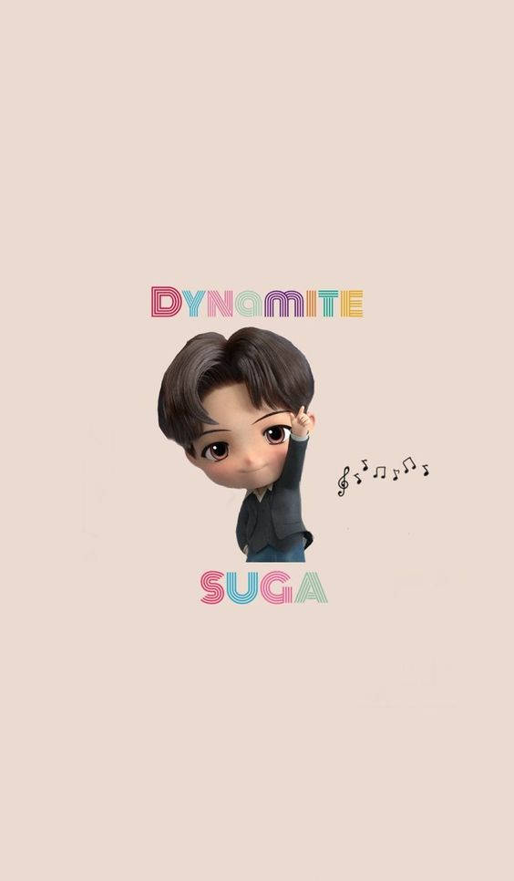 Tinytan Suga Bts Dynamite Background