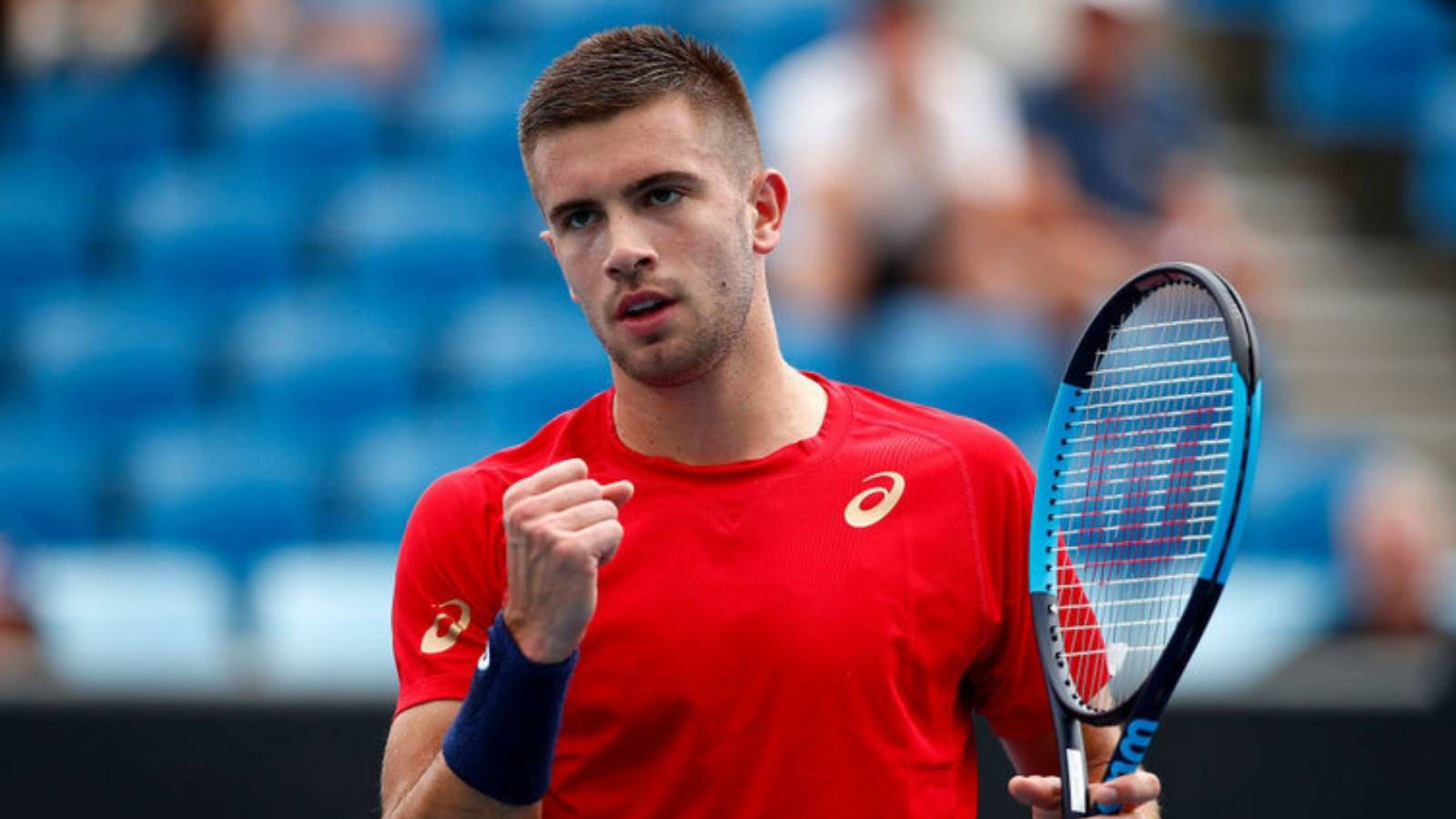 Tired Borna Coric