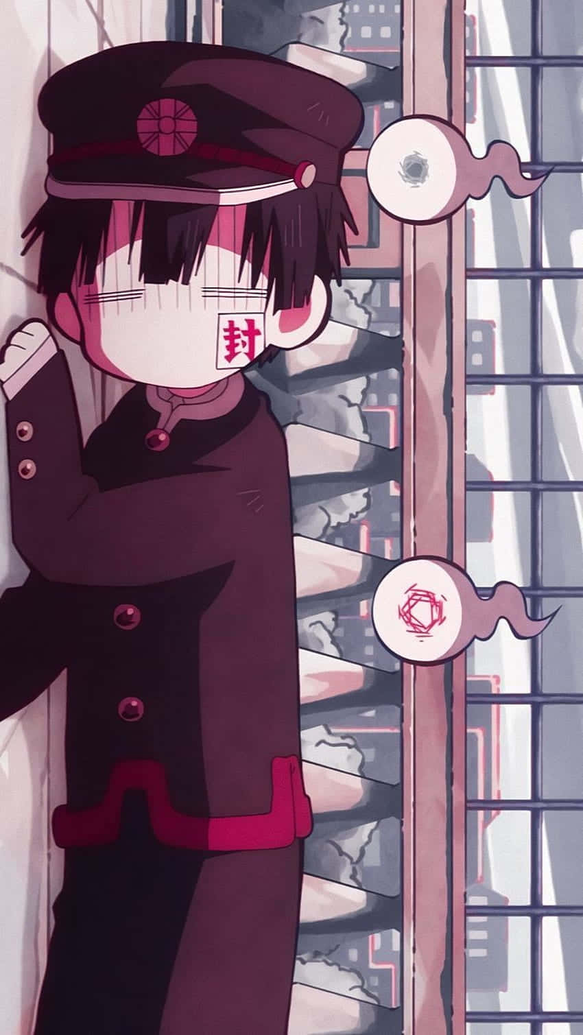 Tired Hanako Kun Pfp Background