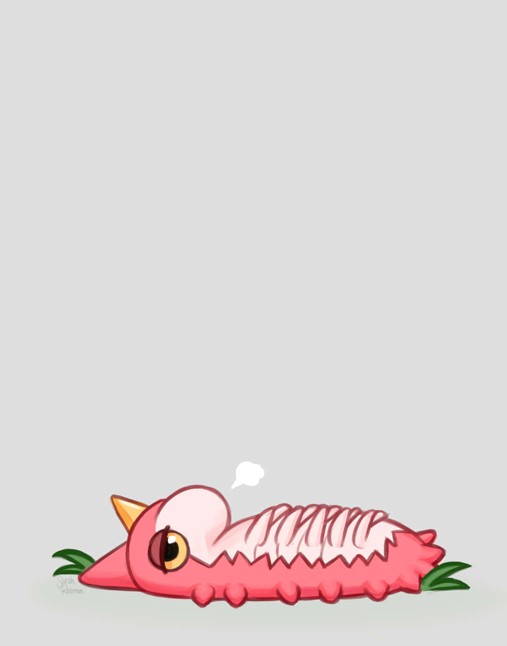 Tired Wurmple Letting Out A Sigh Background