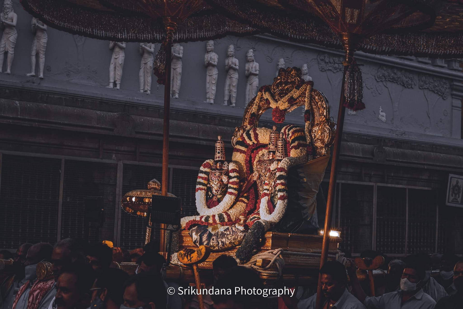 Tirupati Balaji Venkateswara Pilgrimage Background
