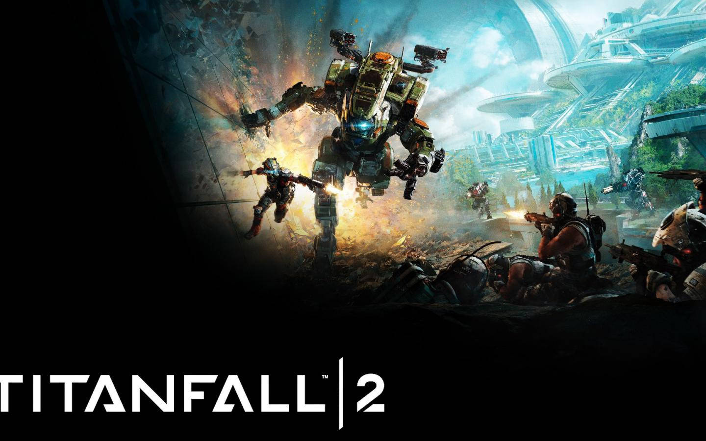 Titanfall 2 Digital Game Cover Background