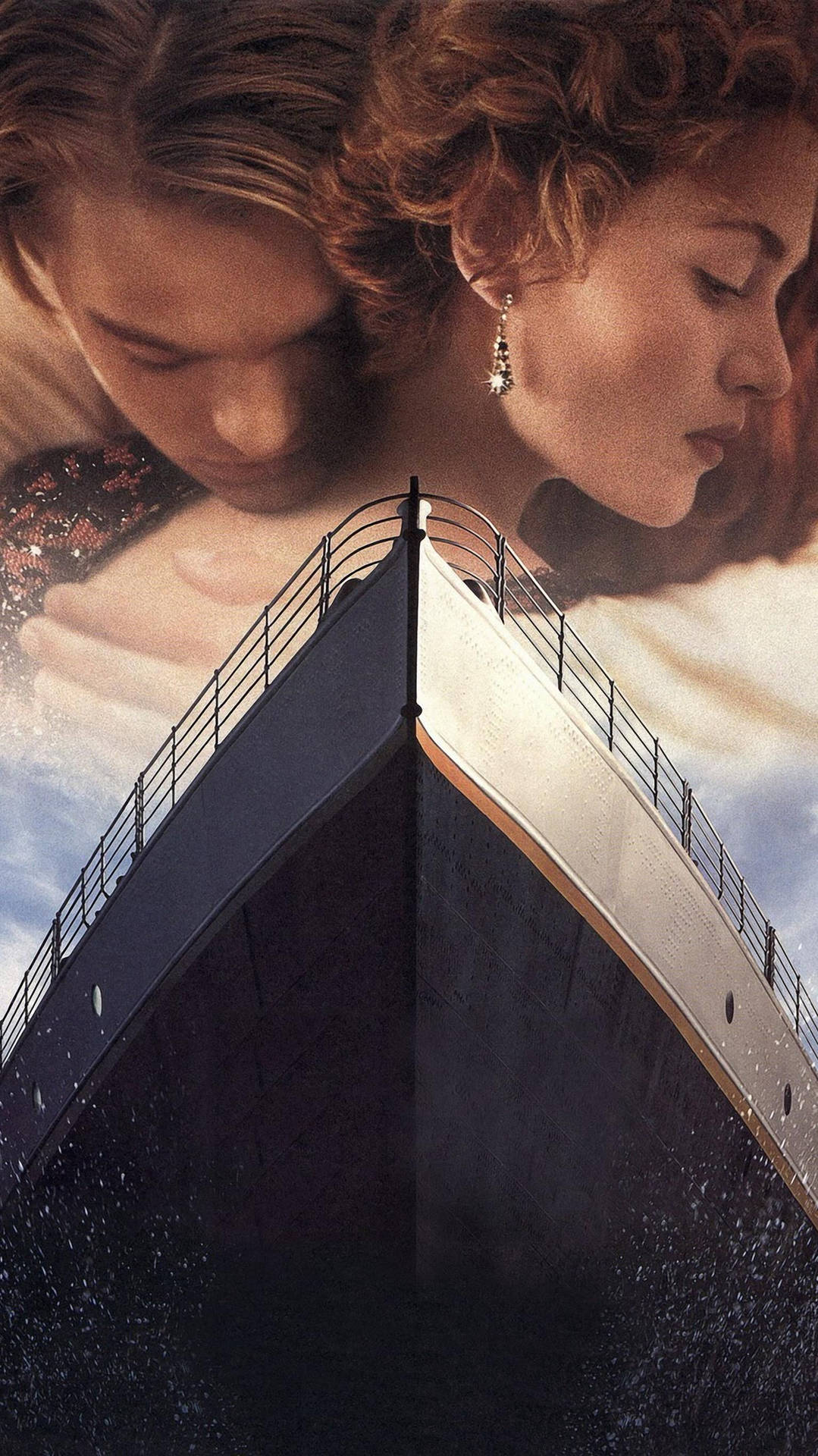 Titanic Aesthetic Jack And Rose Background