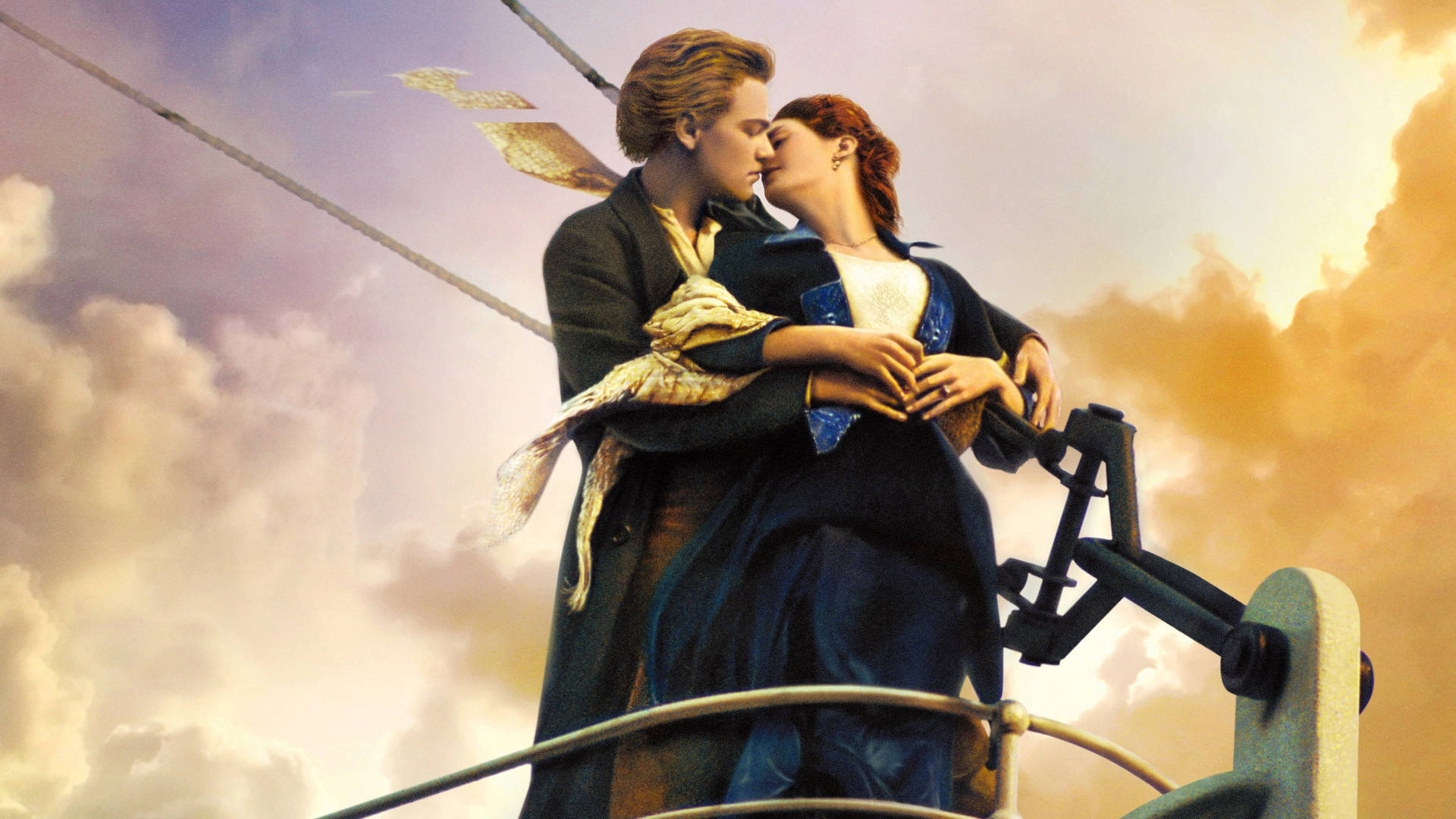 Titanic Couple Kissing Hd