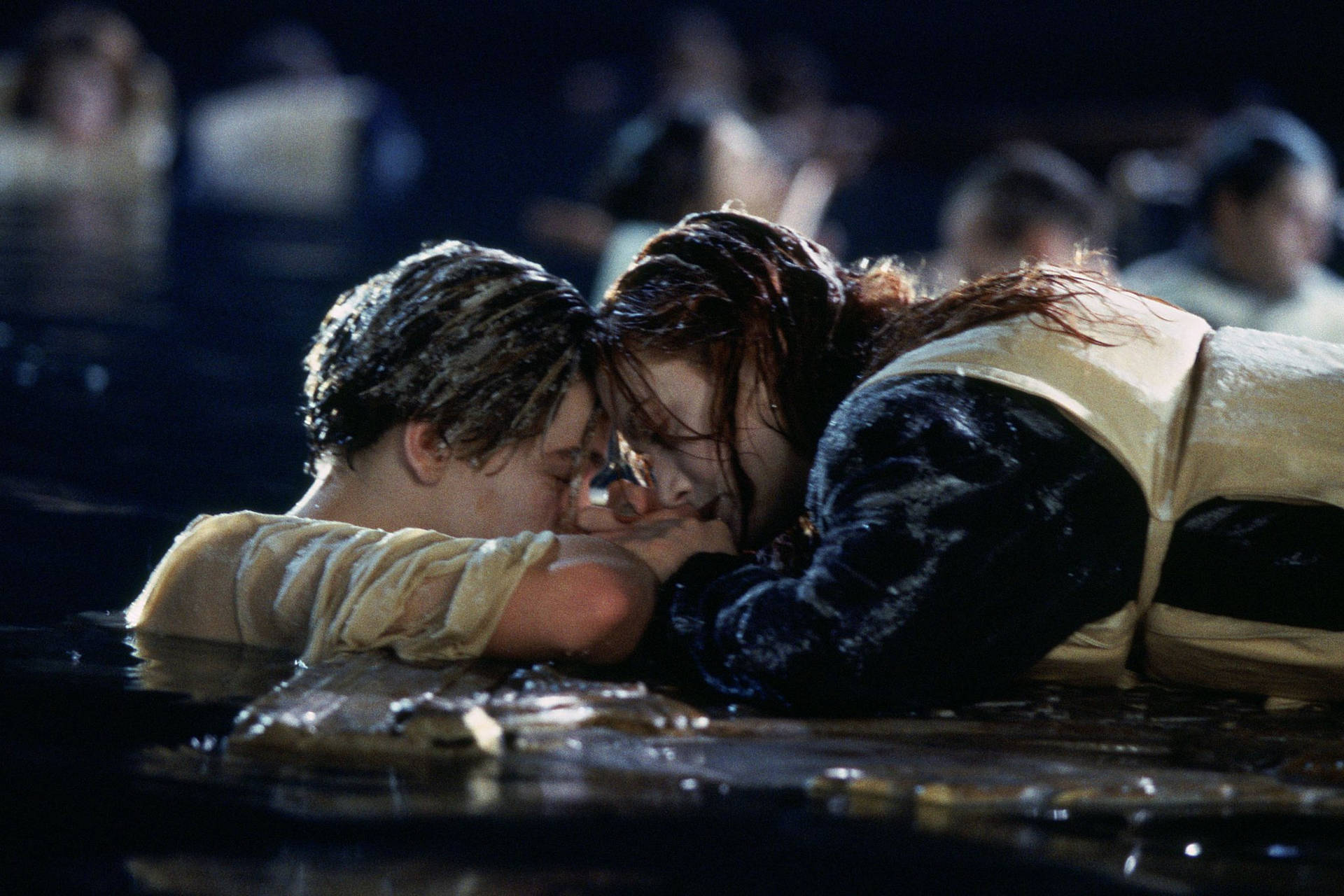 Titanic Drowning Scene Background