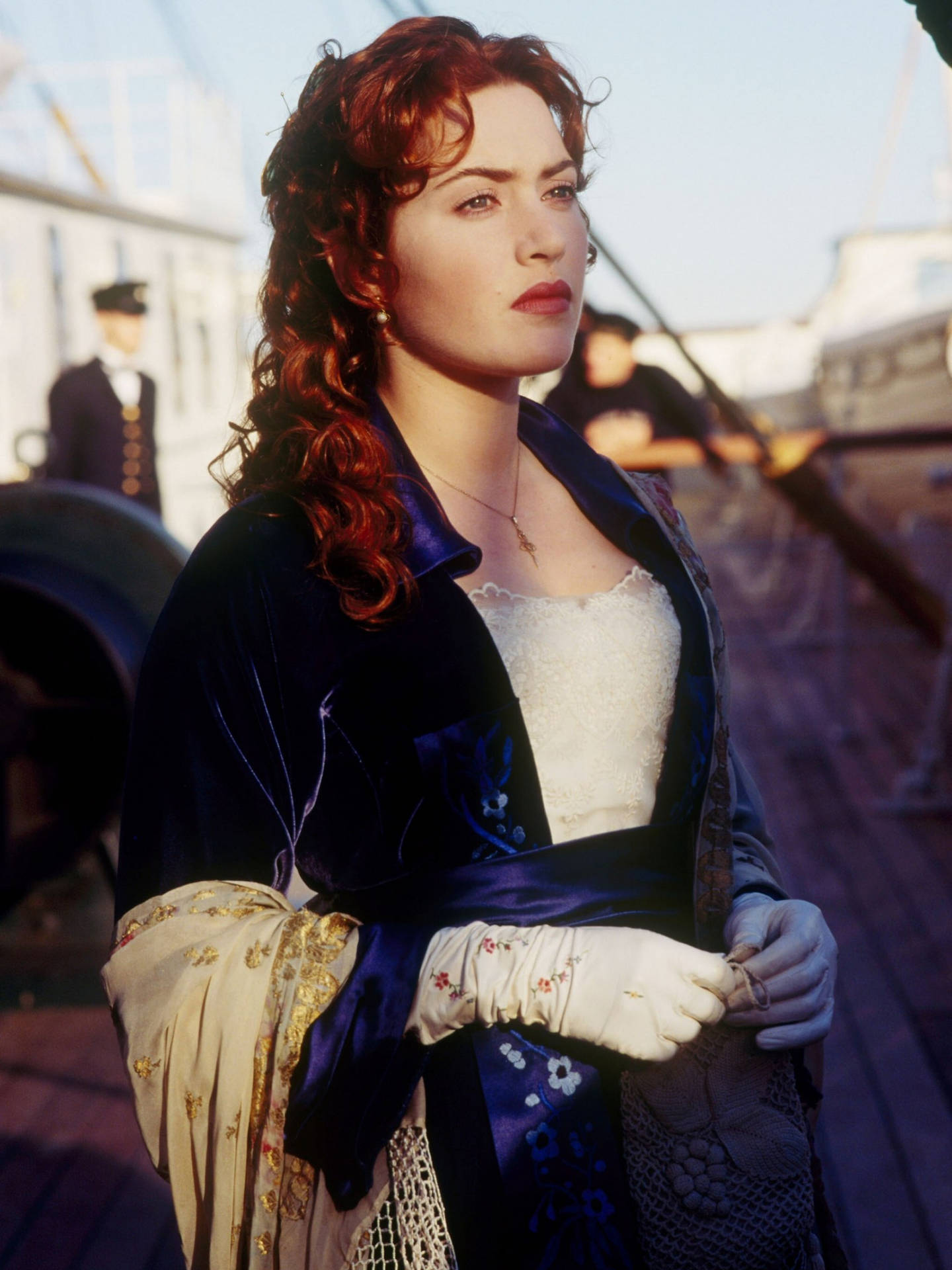 Titanic Kate Winslet As Rose Background