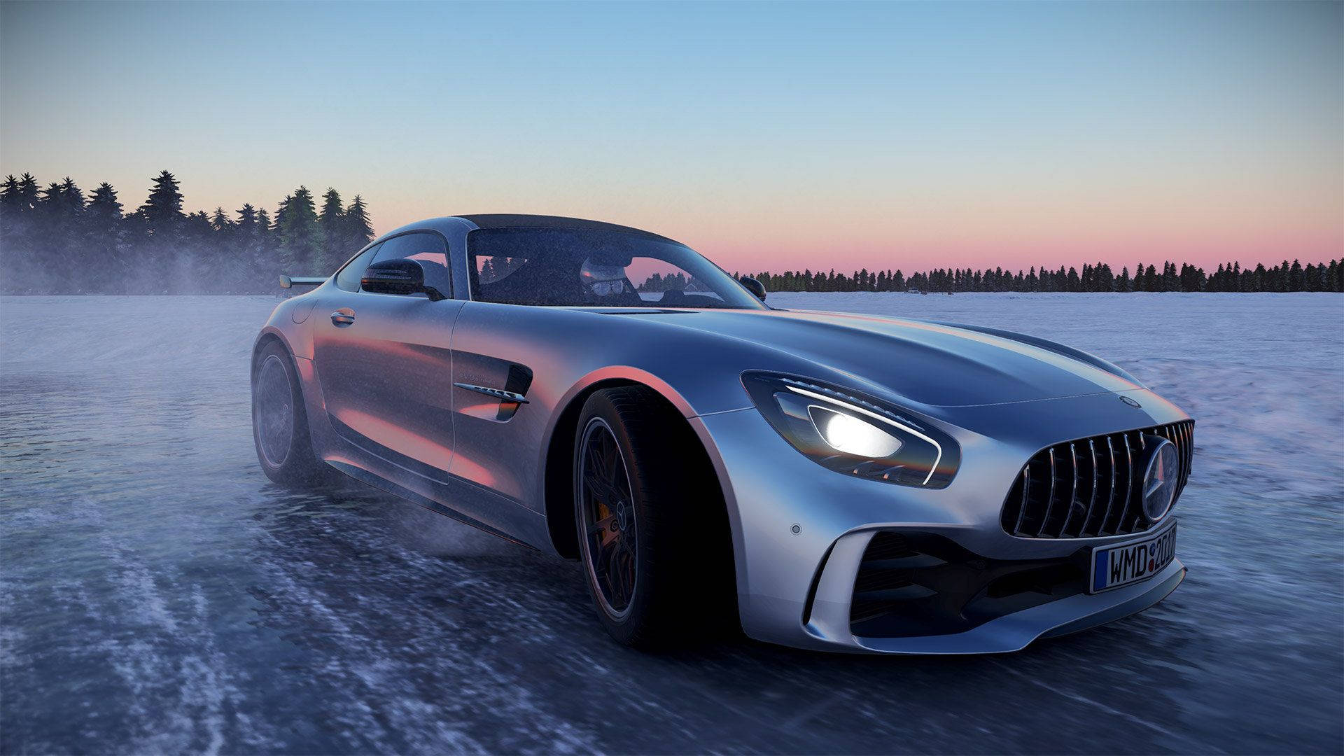 Titanium Mercedes-benz In Action - Project Cars 2 Background